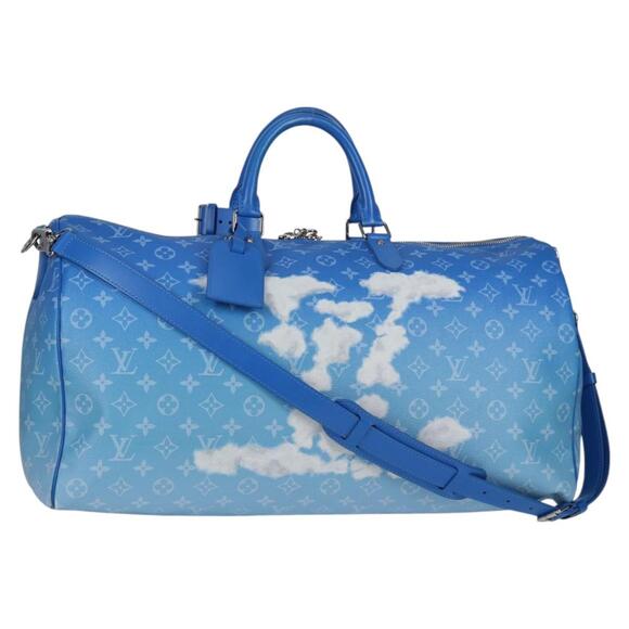 LOUIS VUITTON Monogram Clouds Keepall Bandouliere 50 Bag M45428 - Picture 1 of 16